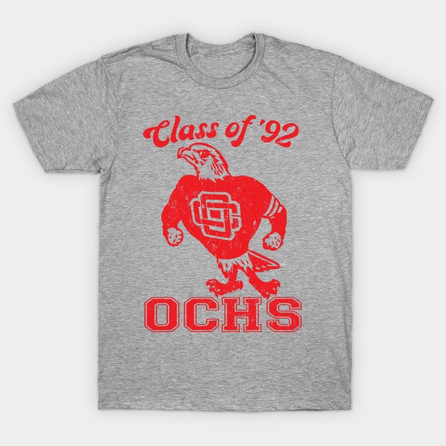 OCHS Class of 92 T-Shirt by mcillustrator